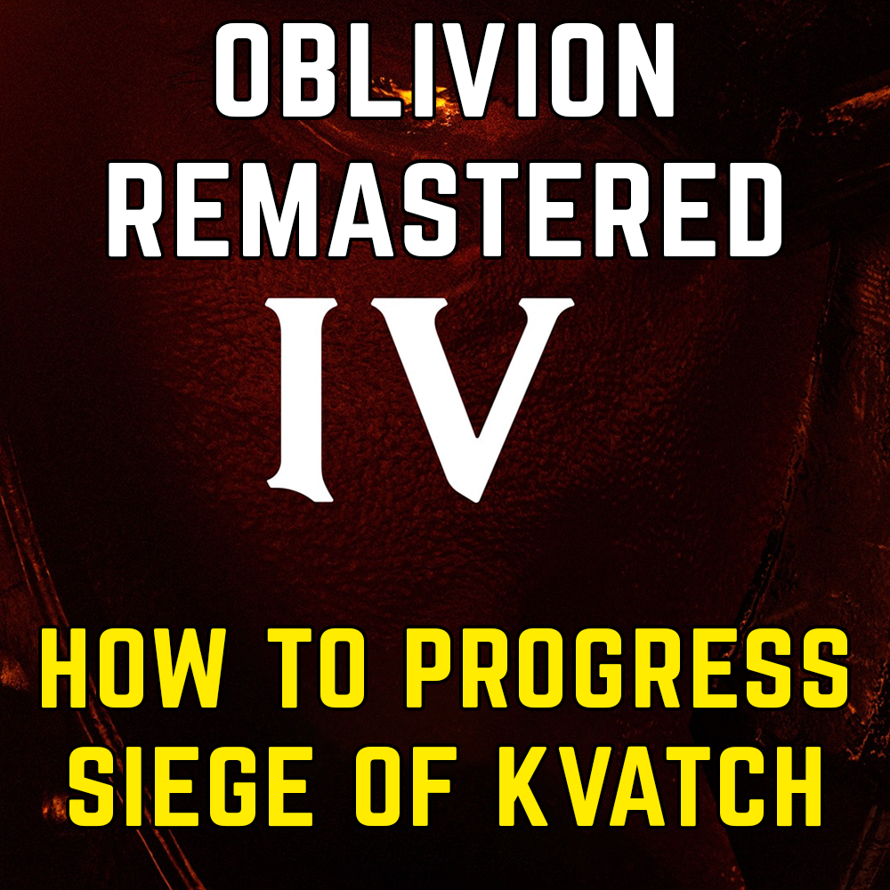 Oblivion Remastered: Come sbloccare Savlian nel cortile del castello di Kvatch