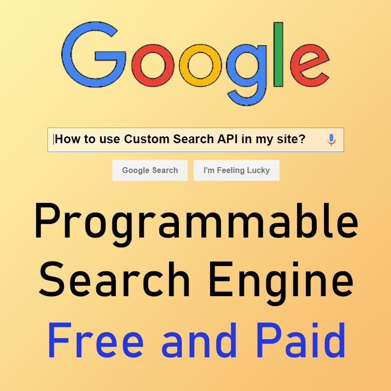 How To Use Google Programmable Search Engine CSE In Your Website 