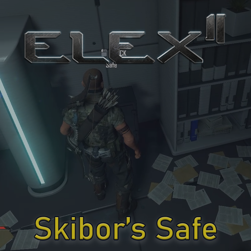 Elex 2: How to open Skibor's safe by finding the audio log
